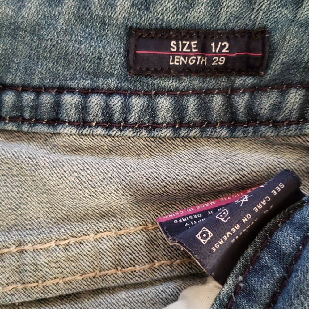 Vigoss The Chelsea Boyfriend Jeans Woman Size 1/2 - Picture 4 of 12